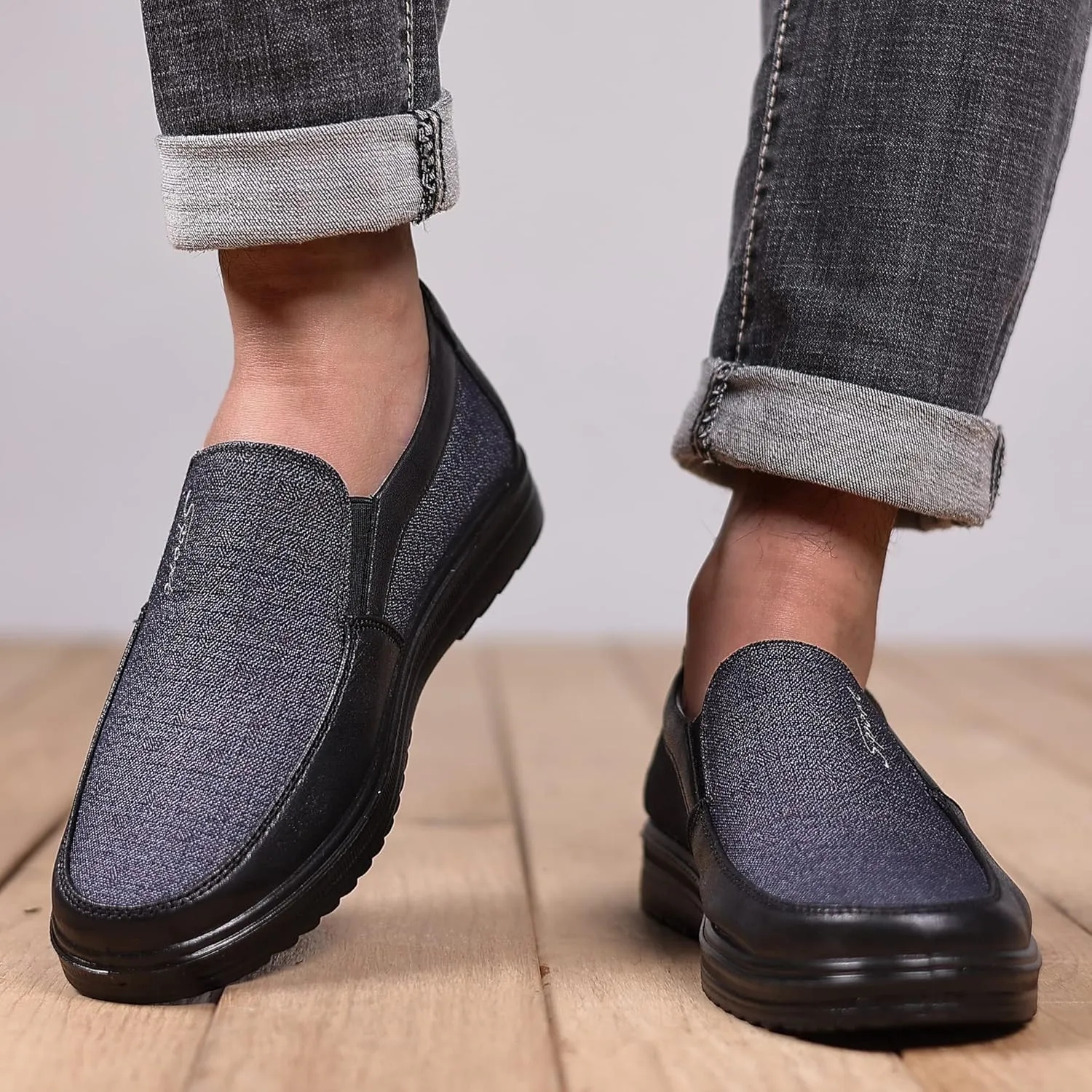 COSIDRAM Mens Loafer Casual Shoes Comfort Lightweight Driving Travel Walking Shoes for Adult Male