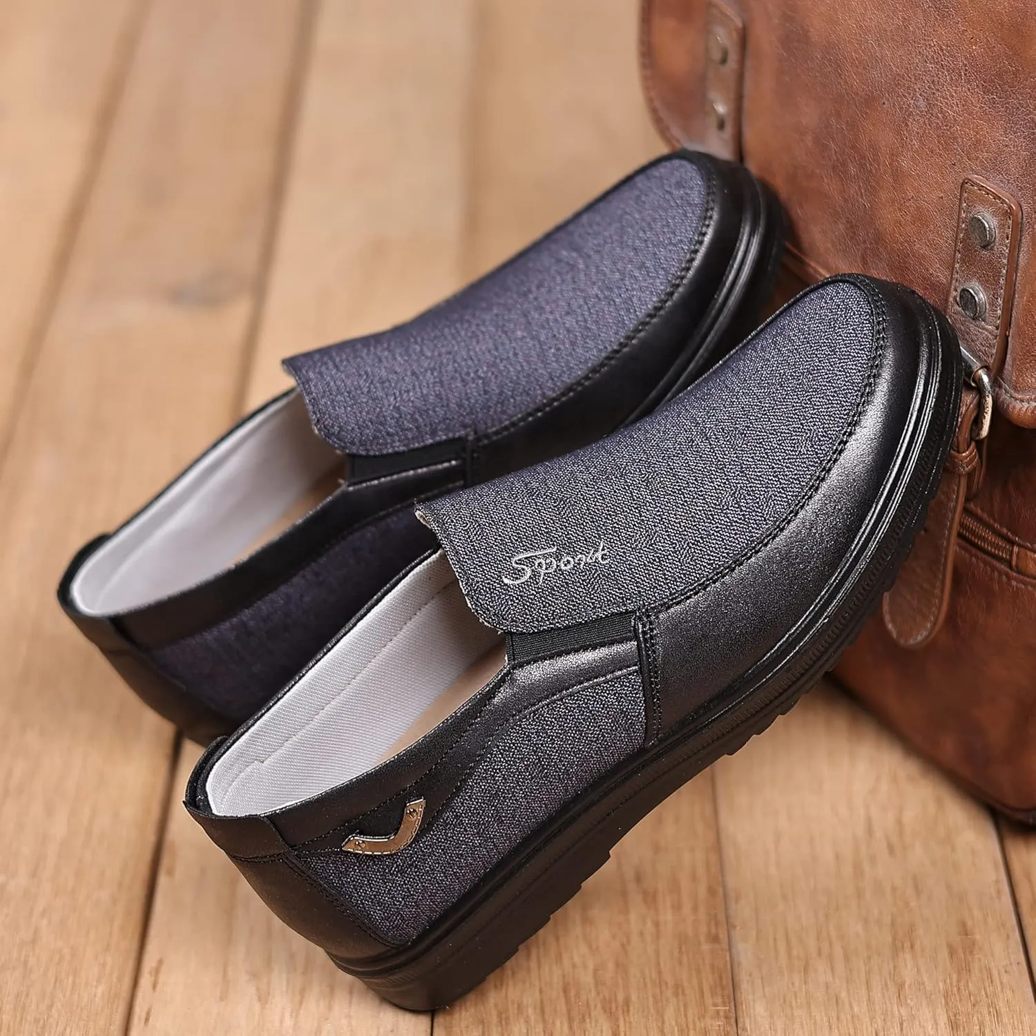 COSIDRAM Mens Loafer Casual Shoes Comfort Lightweight Driving Travel Walking Shoes for Adult Male