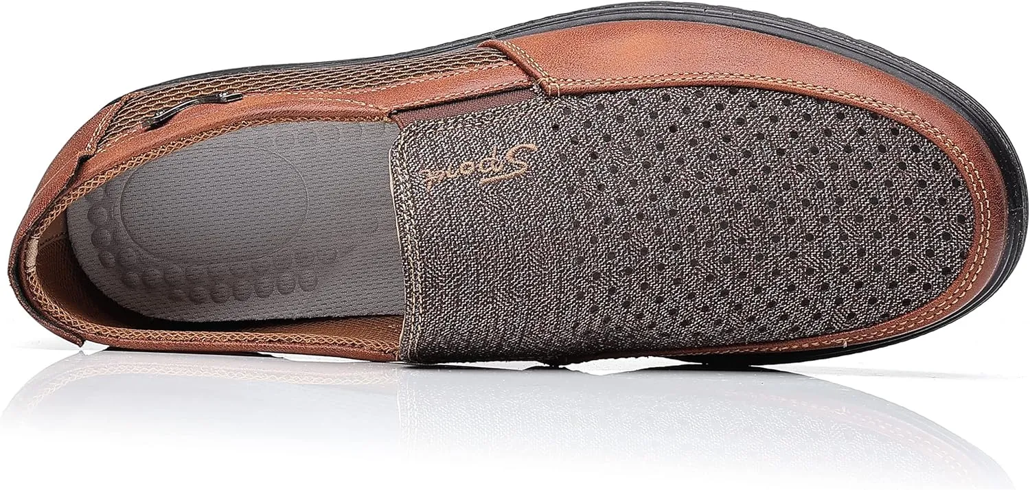 COSIDRAM Mens Loafer Casual Shoes Comfort Lightweight Driving Travel Walking Shoes for Adult Male