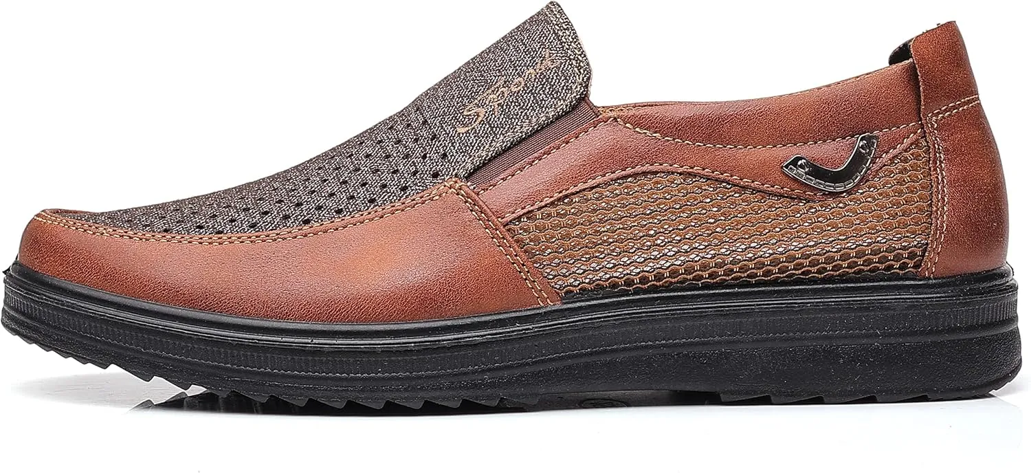 COSIDRAM Mens Loafer Casual Shoes Comfort Lightweight Driving Travel Walking Shoes for Adult Male