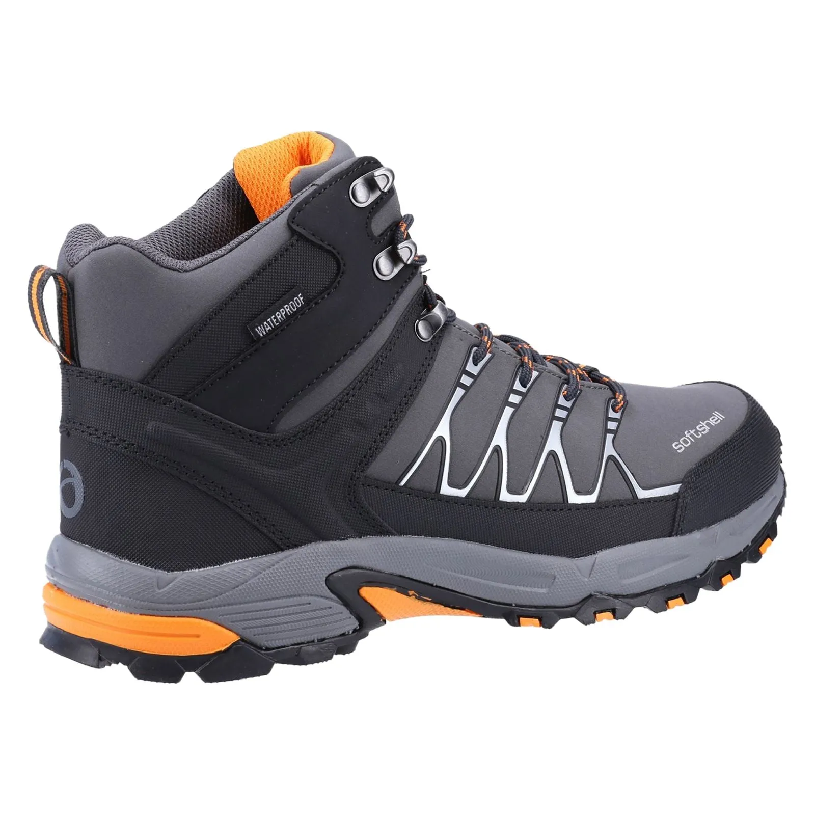 Cotswold Men's Abbeydale Mid Hiker in Grey/Orange