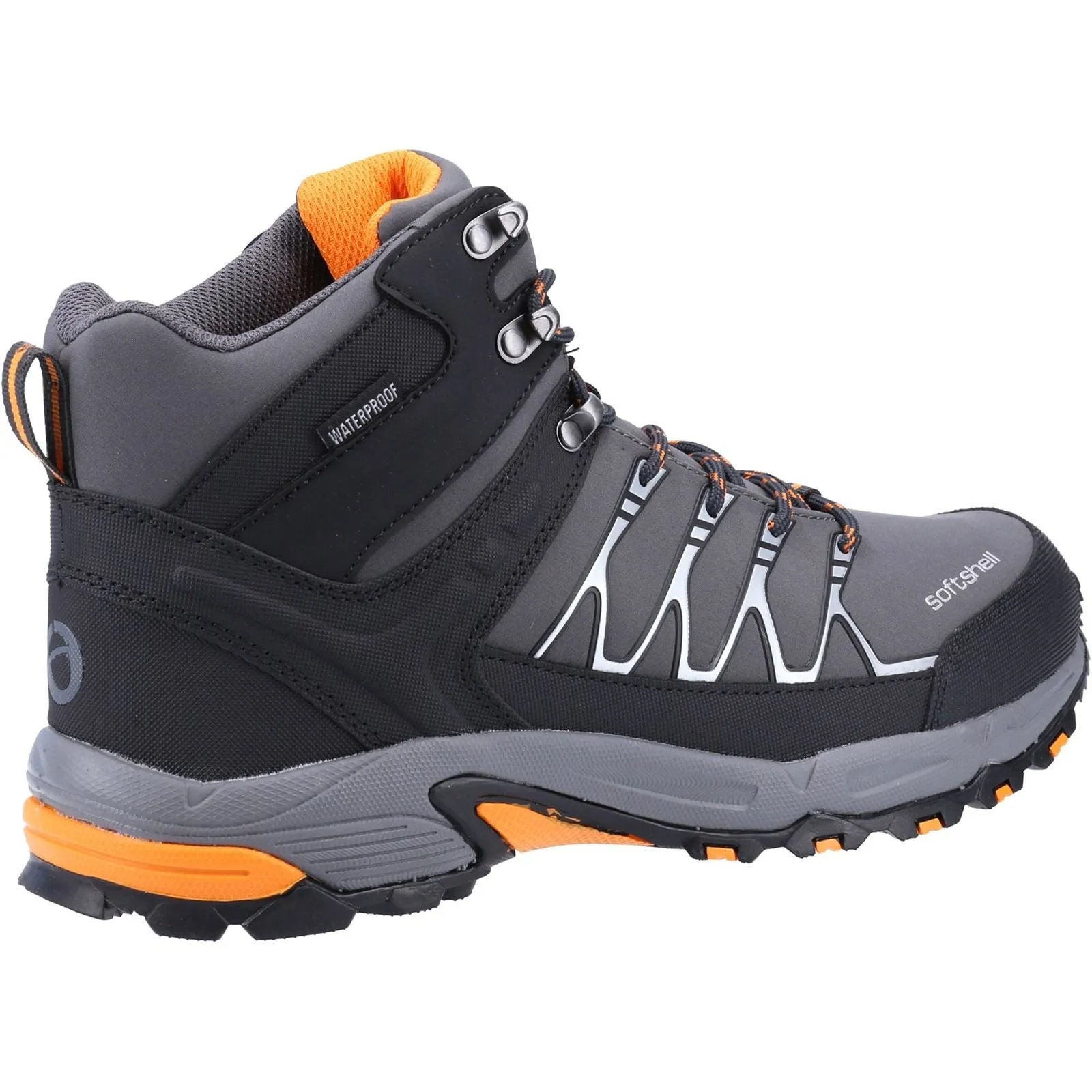 Cotswold Men's Abbeydale Mid Hiker in Grey/Orange