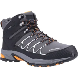 Cotswold Men's Abbeydale Mid Hiker in Grey/Orange