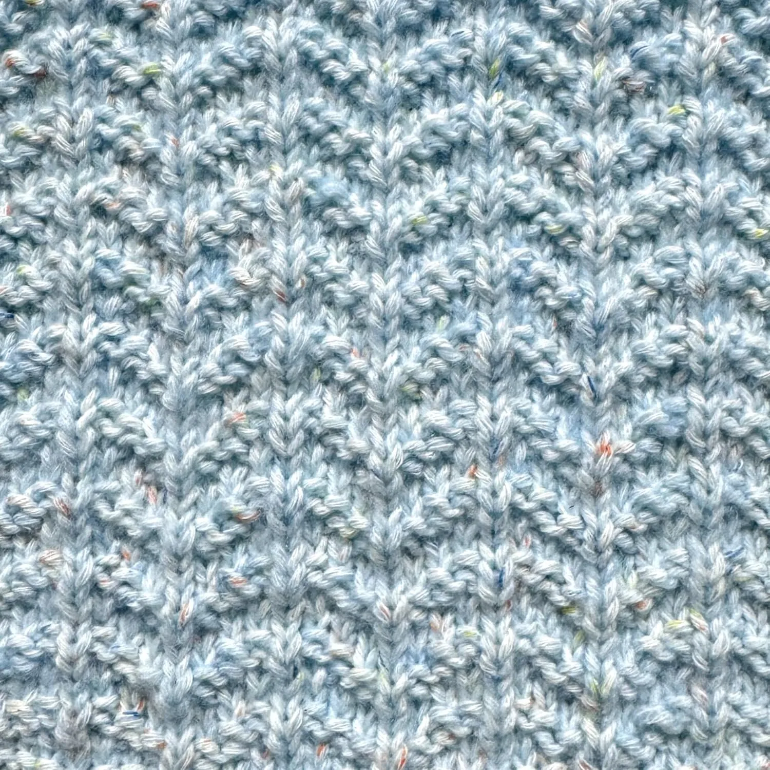 Cotton to The Core Speckled Soft Baby Yarn for Crocheting, 6 Skeins, 810Yds/300G, Free Patterns - Size 3 DK Light Worsted Weight Cotton Yarn for Knitting - Frosted Blueberry