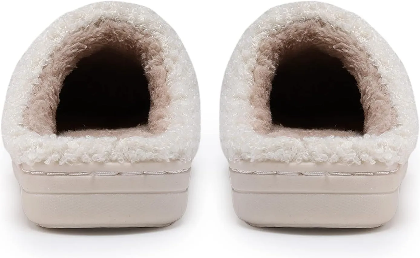 COVS Cute Kids Smile Face Slippers for Girls Boys Soft Plush Non-Slip Toddler House Slippers Little kids smile slippers Indoor Outdoor