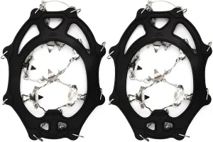 Crampons,YIWENG Ice Claw 201 26-Tooth Outdoor Ice and Snow Climbing Anti-Slip Shoe Grips by Stainless Steel Ice Claws