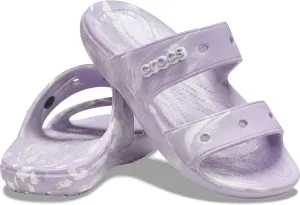 Crocs Unisex Classic Tie Dye Two-Strap Sandals Slide