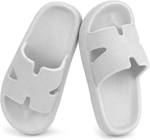 Cubufly Kids Cloud Slides Boys Girls Pillow Slippers Shower Slip on Slide Sandals