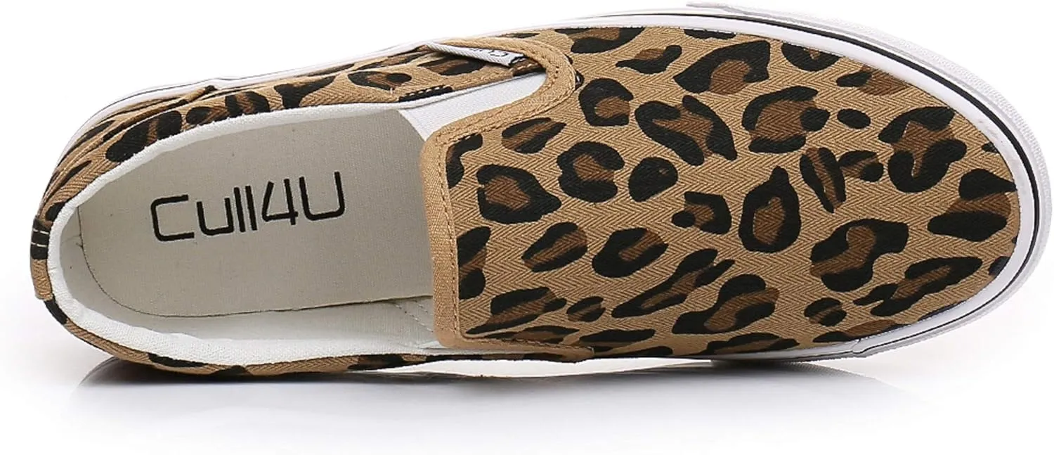 Cull4U Women's Classic Slip On Trainer Shoes