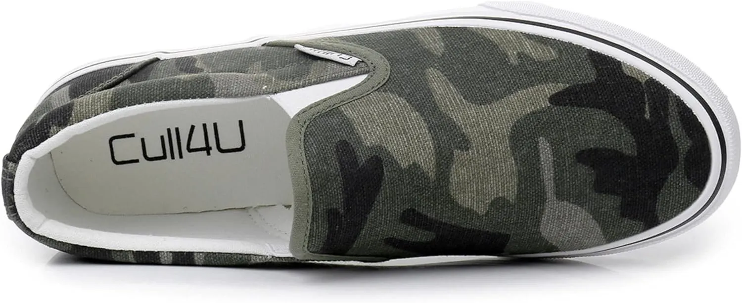 Cull4U Women's Classic Slip On Trainer Shoes