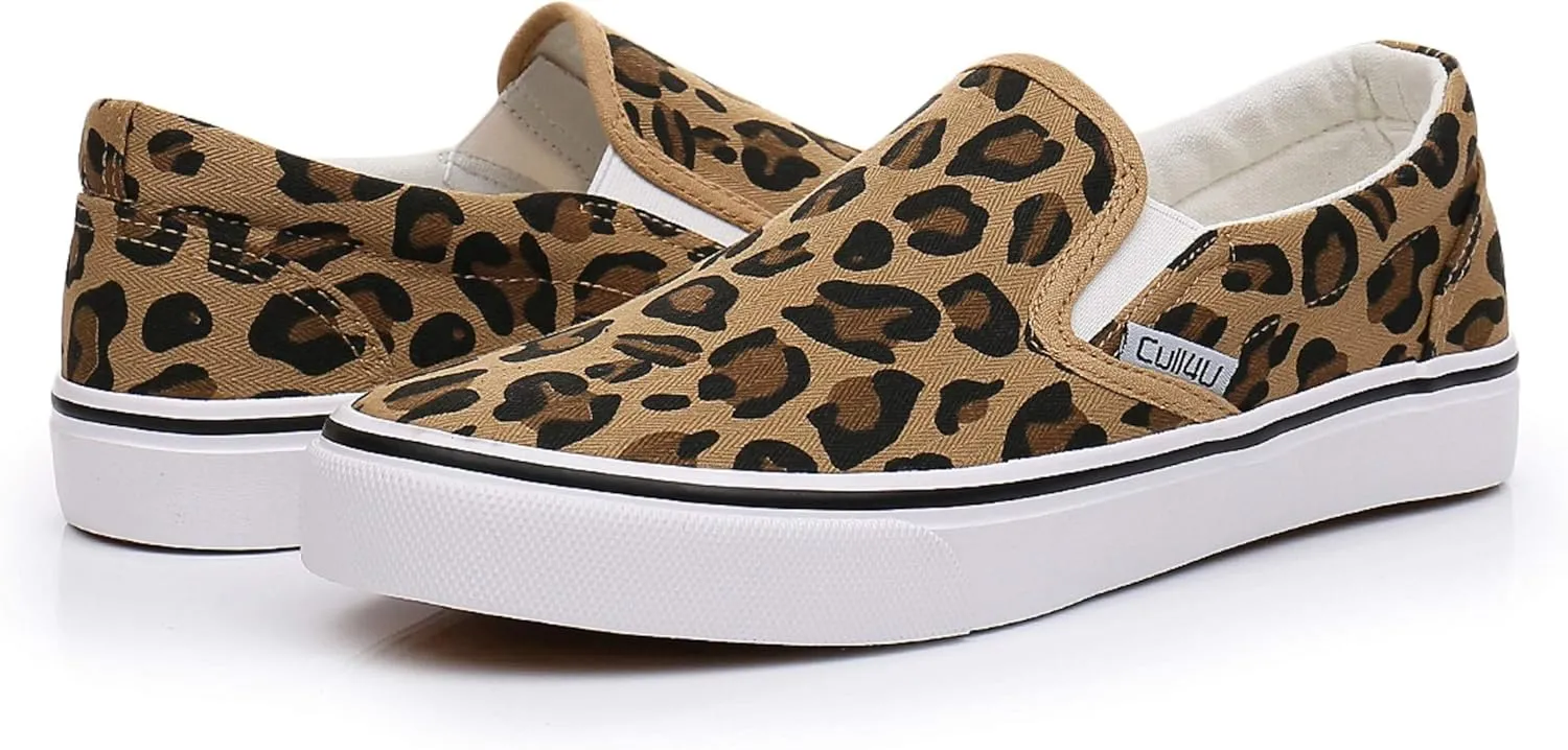 Cull4U Women's Classic Slip On Trainer Shoes