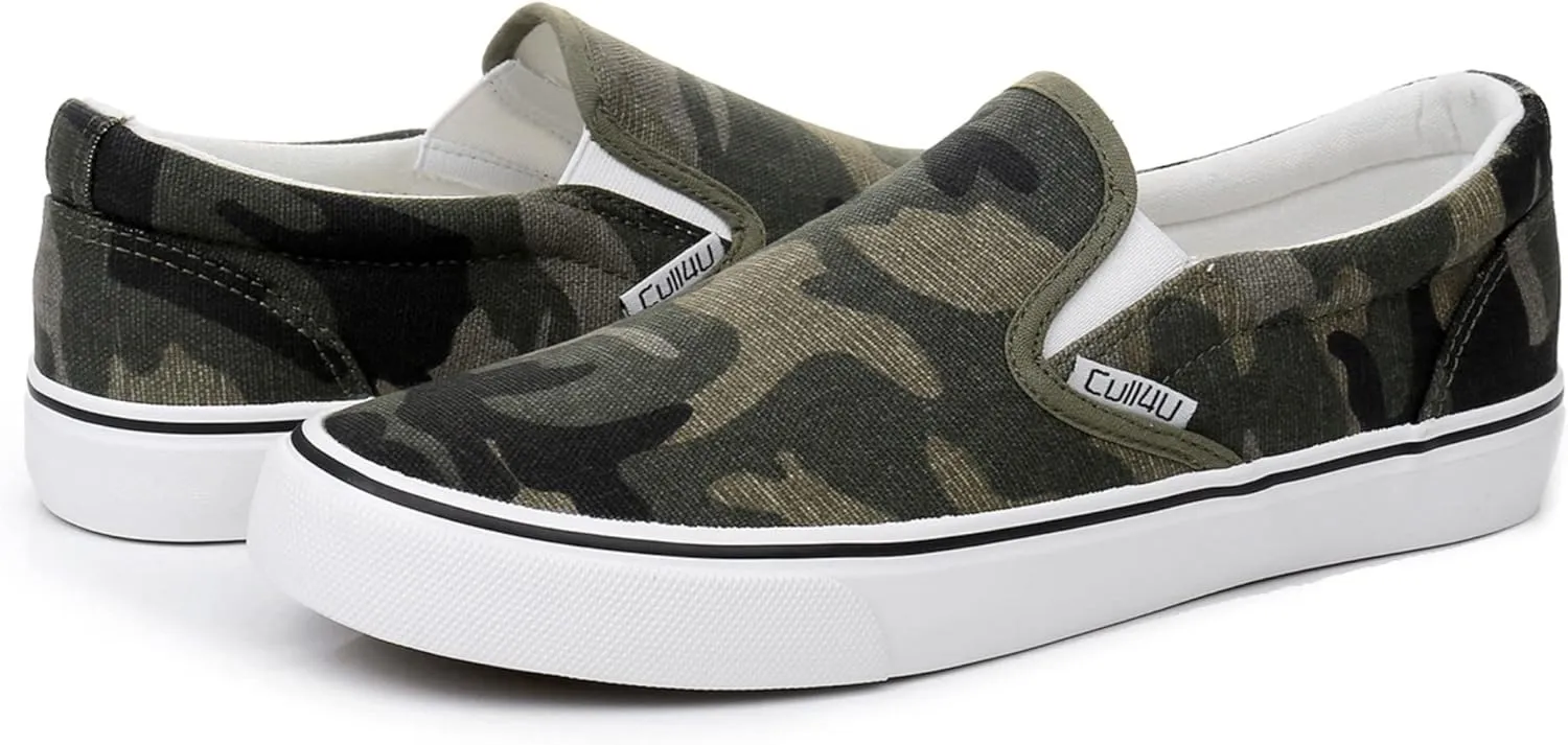 Cull4U Women's Classic Slip On Trainer Shoes