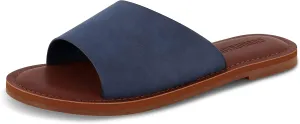 CUSHIONAIRE Women's Carly slide Sandal with Memory Foam