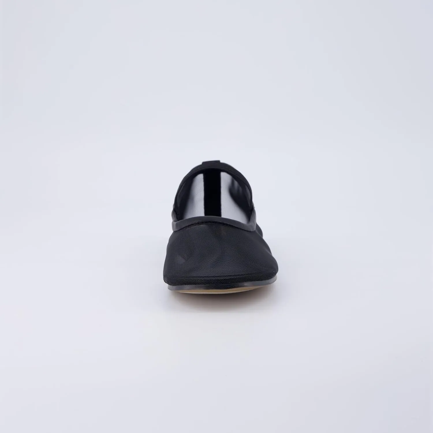 CUSHIONAIRE Women's Echo mesh Bow Flat with  Memory Foam and Wide Widths Available