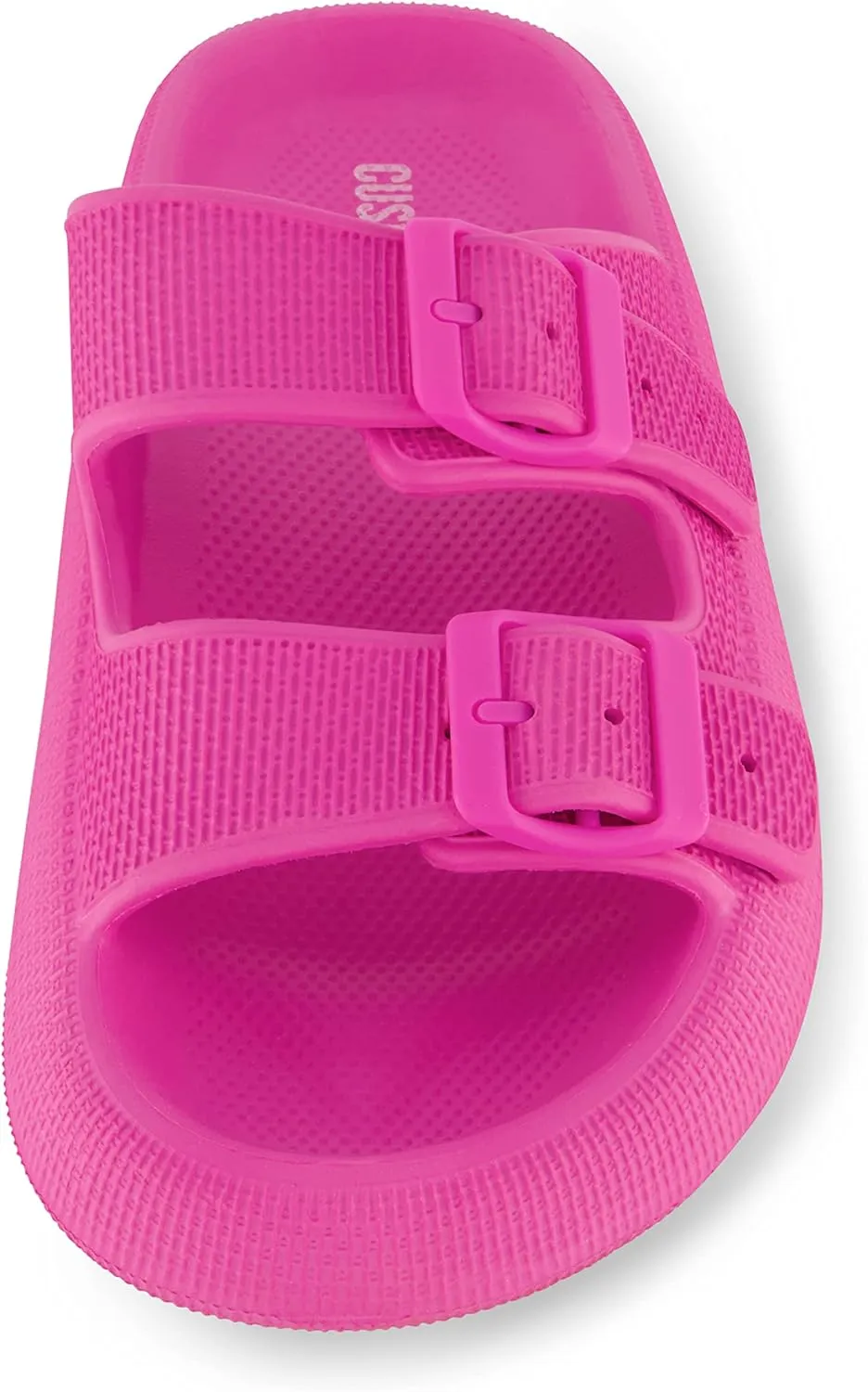 CUSHIONAIRE Women's Fame recovery cloud slide with  Comfort