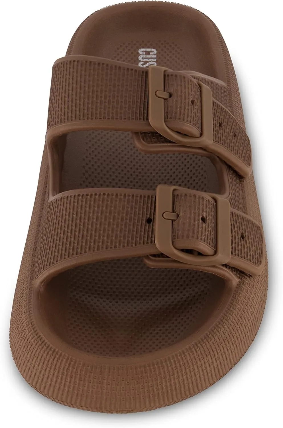 CUSHIONAIRE Women's Fame recovery cloud slide with  Comfort