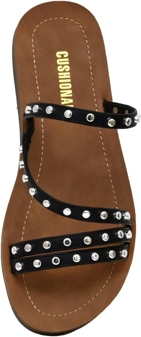 CUSHIONAIRE Women's Ingrid slide sandal