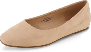 CUSHIONAIRE Women's Skipper Flat with  Memory Foam, Wide Widths Available