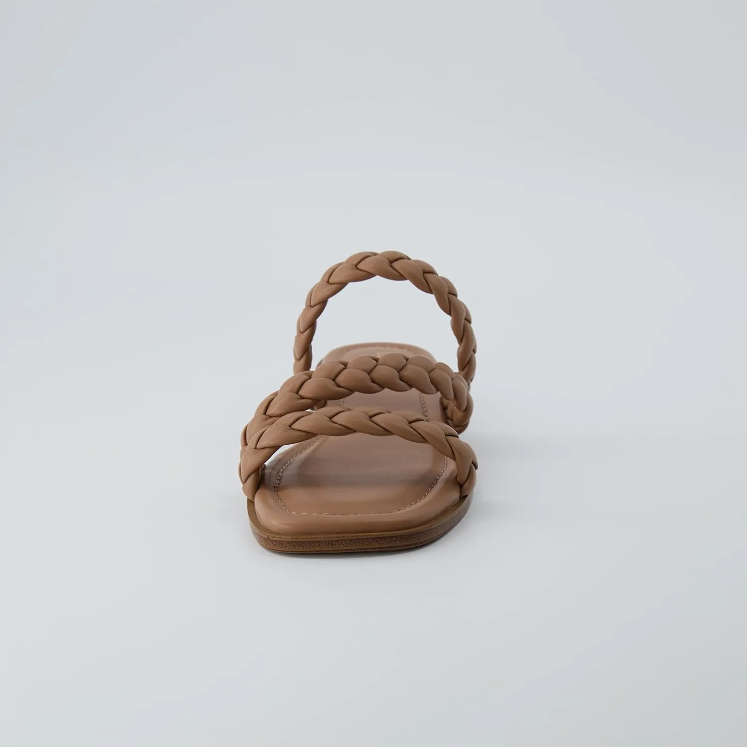 CUSHIONAIRE Women's Venice braided slide sandal  Memory Foam, Wide Widths Available
