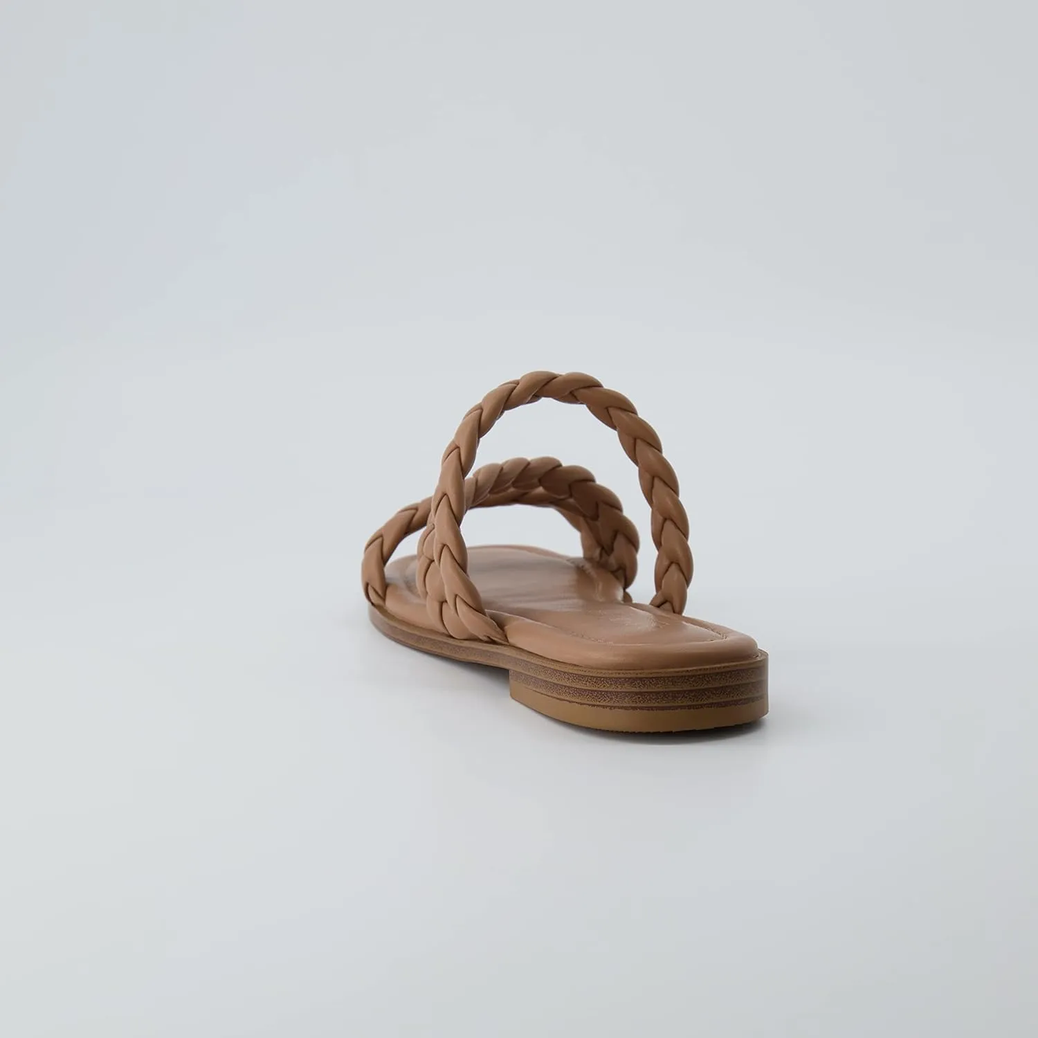 CUSHIONAIRE Women's Venice braided slide sandal  Memory Foam, Wide Widths Available