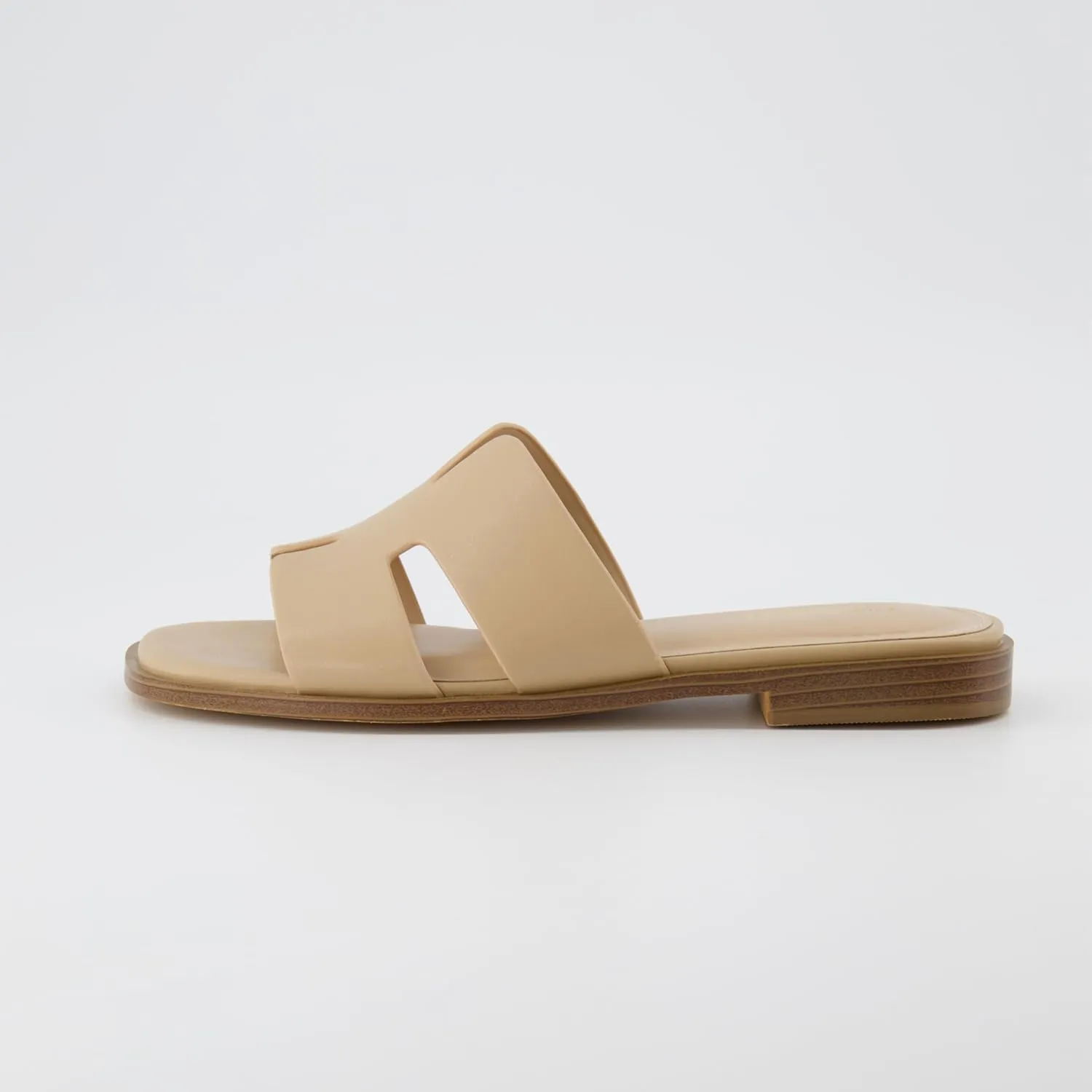 CUSHIONAIRE Women's Voyage slide sandal  Memory Foam, Wide Widths Available