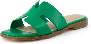 CUSHIONAIRE Women's Voyage slide sandal  Memory Foam, Wide Widths Available