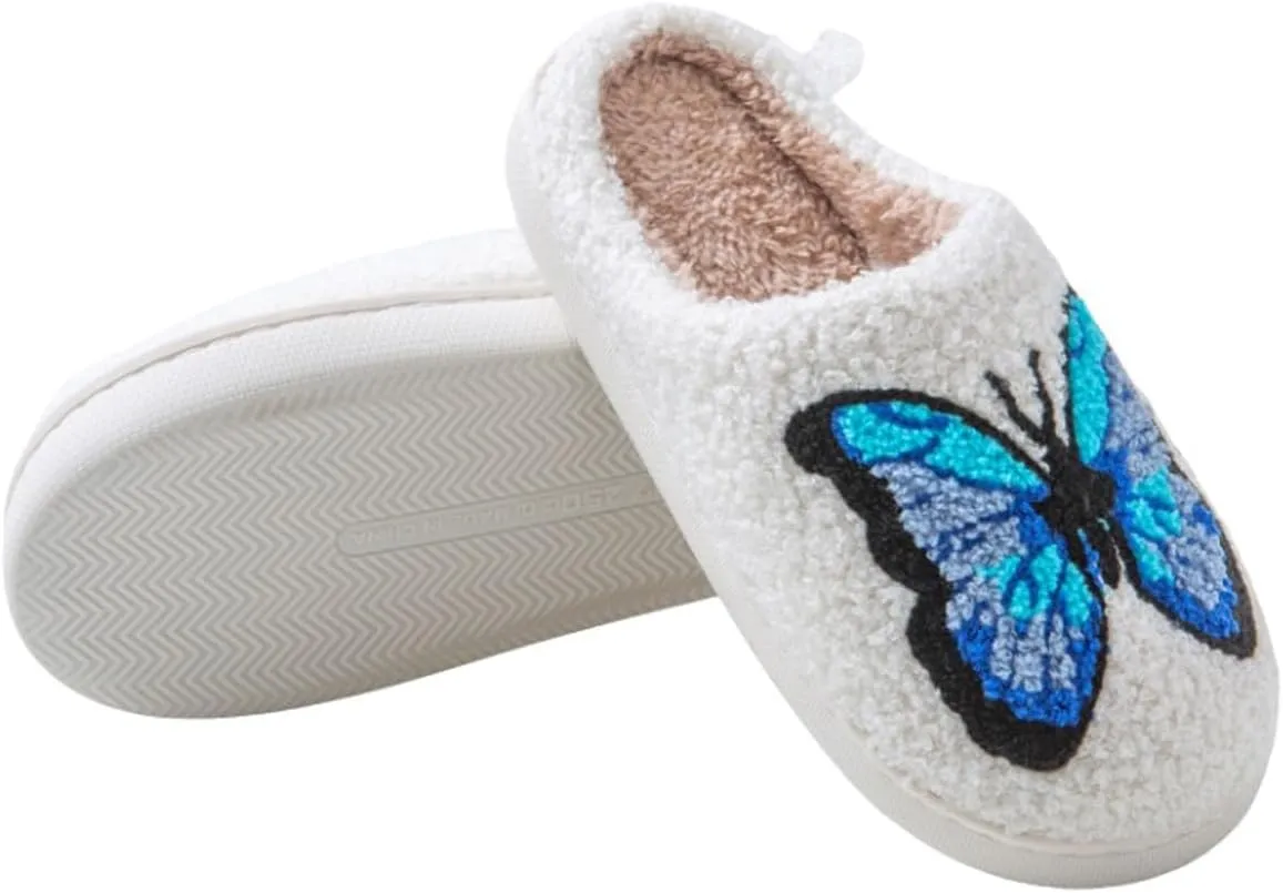 Dachshund Dog Slippers For Women Men Cute Animal Cartoon Ladybug Butterfly Cat Slippers Slides Memory Foam Slip On House Shoes