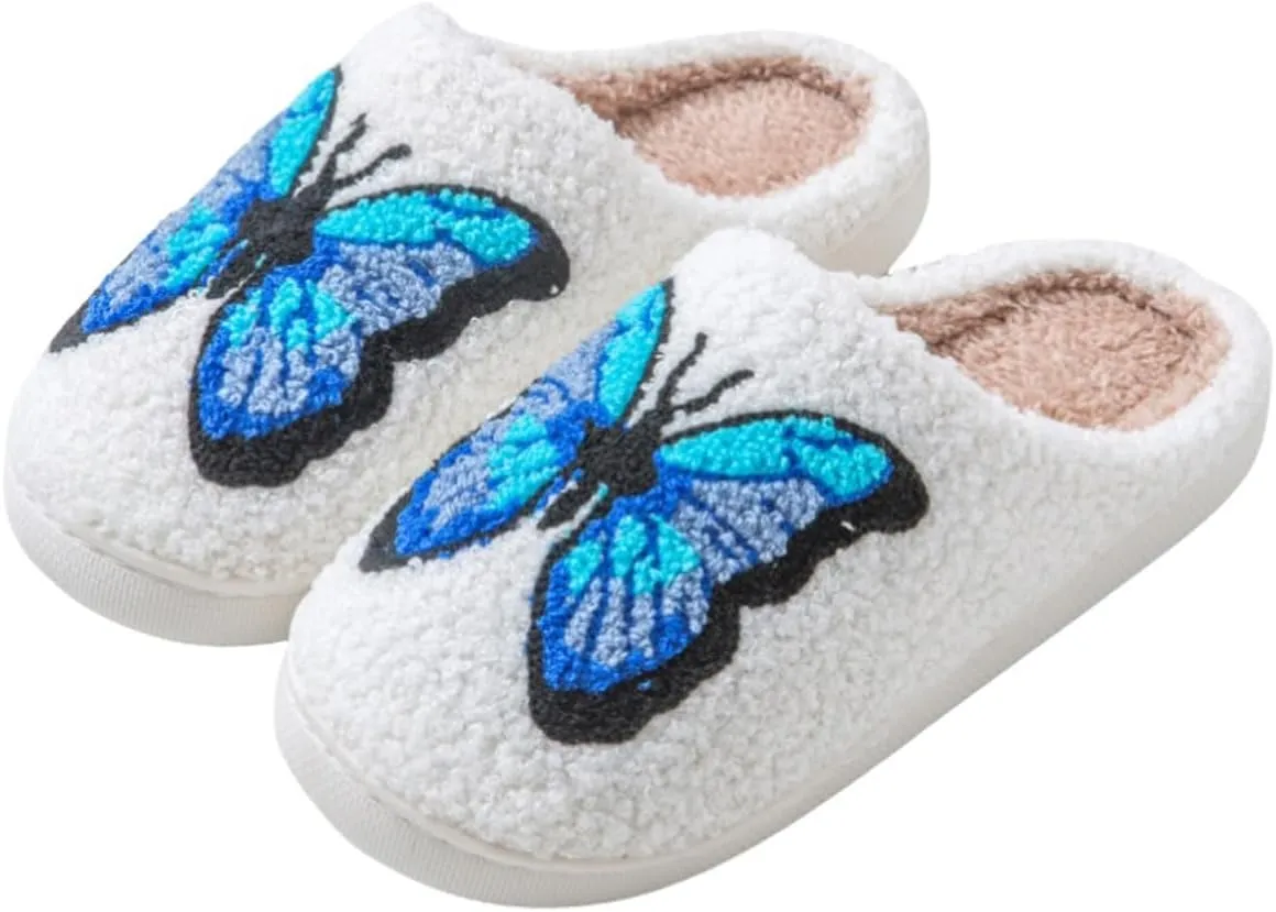 Dachshund Dog Slippers For Women Men Cute Animal Cartoon Ladybug Butterfly Cat Slippers Slides Memory Foam Slip On House Shoes