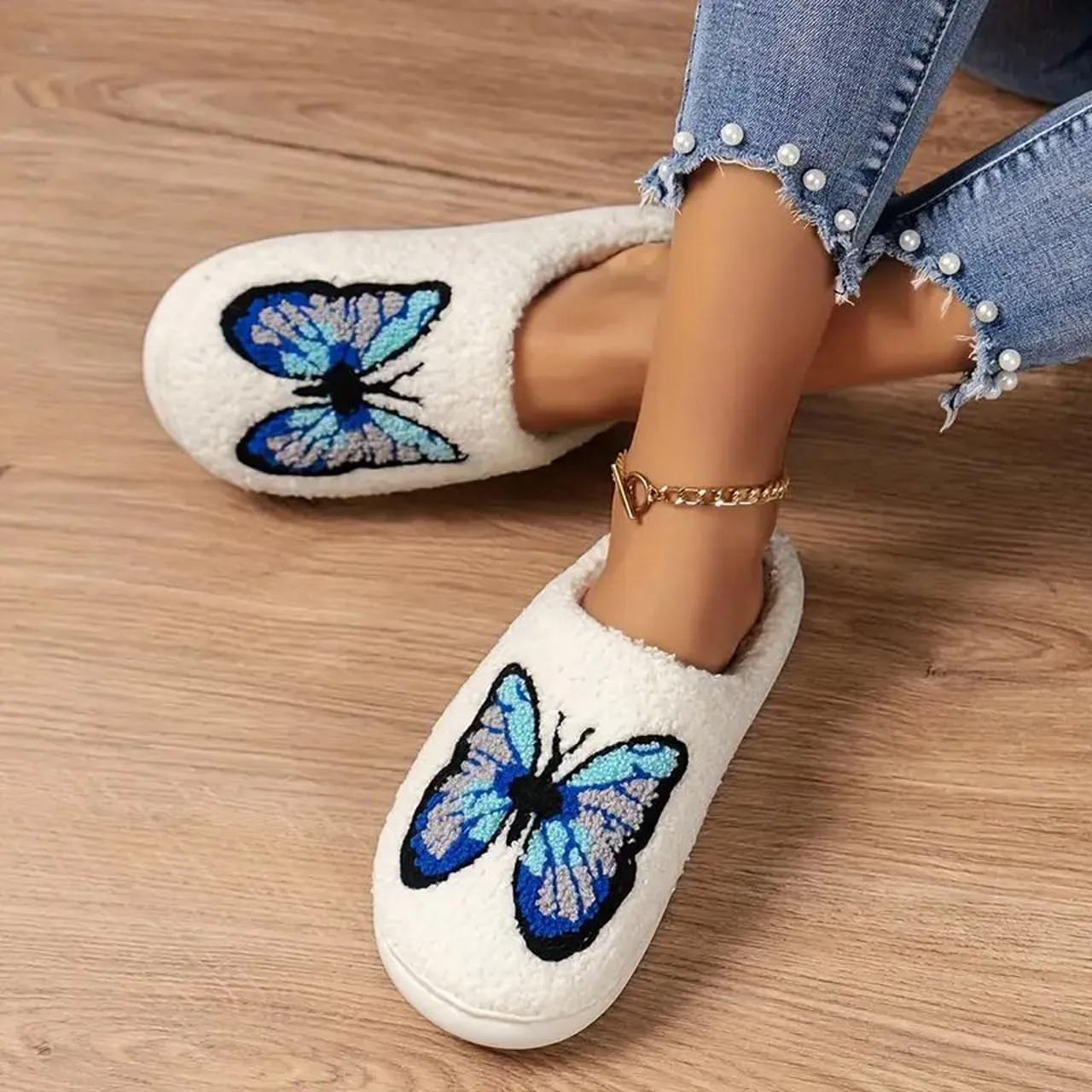Dachshund Dog Slippers For Women Men Cute Animal Cartoon Ladybug Butterfly Cat Slippers Slides Memory Foam Slip On House Shoes
