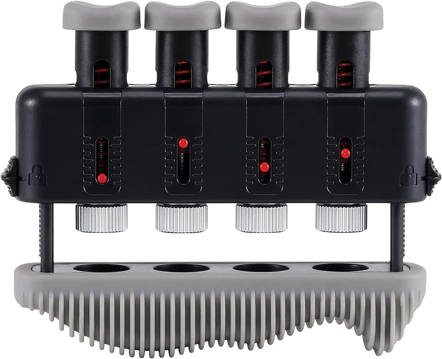 D'Addario Accessories Varigrip  Finger Strengthener - Finger Exerciser & Guitar Trainer with Simulated Strings for Callus Building - Strengthening & Coordination Tool for Guitar Players