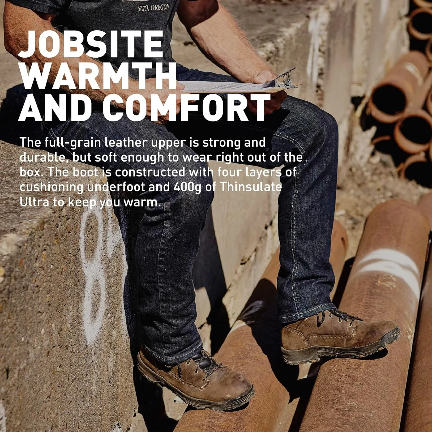 Danner Men's Caliper 8" Work Boot