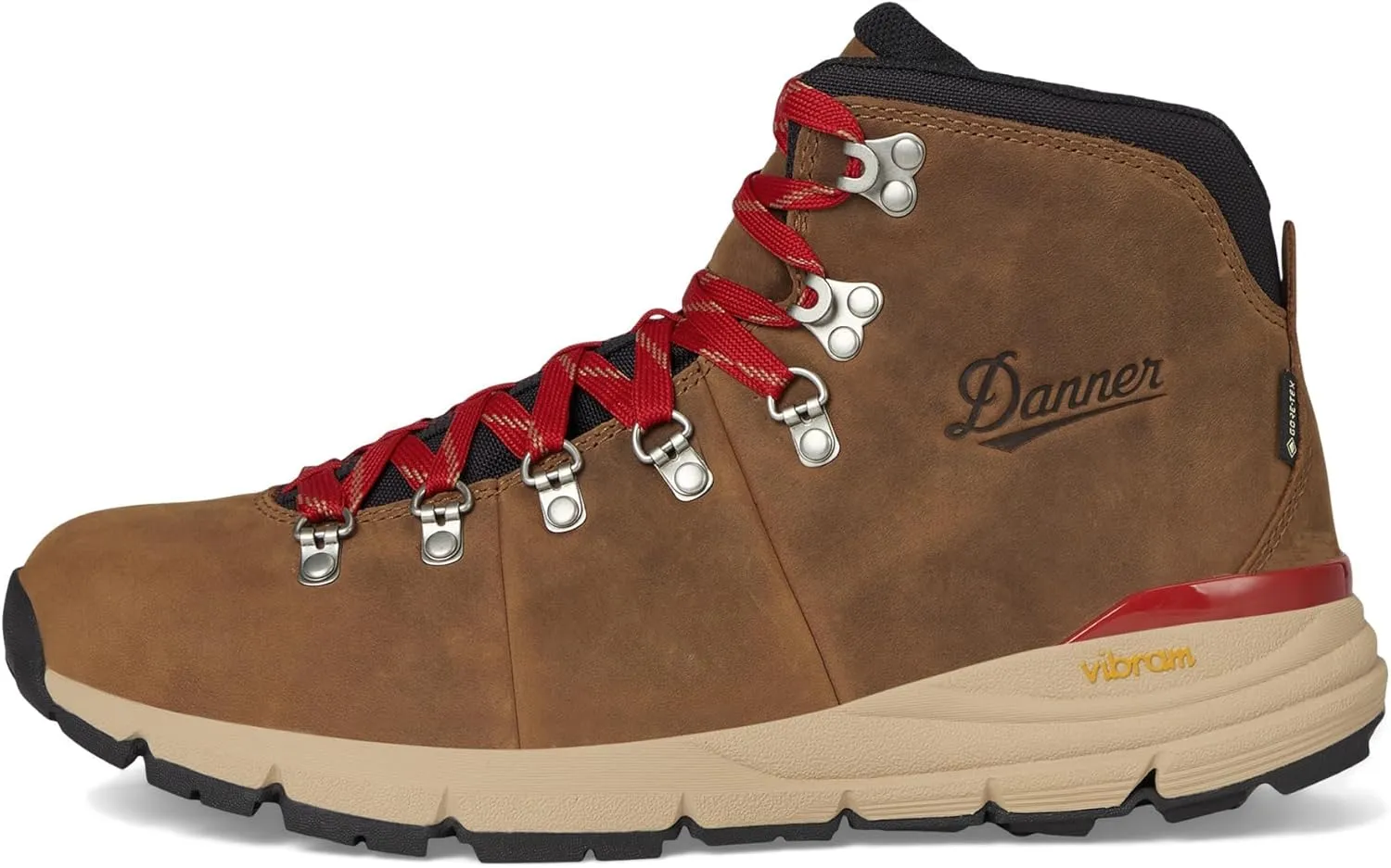 Danner Mountain 600 Leaf Gore-Tex Waterproof Hiking Boots for Men Made with Full-Grain Leather, with Breathable Gore-Tex Barrier and Traction Outsole