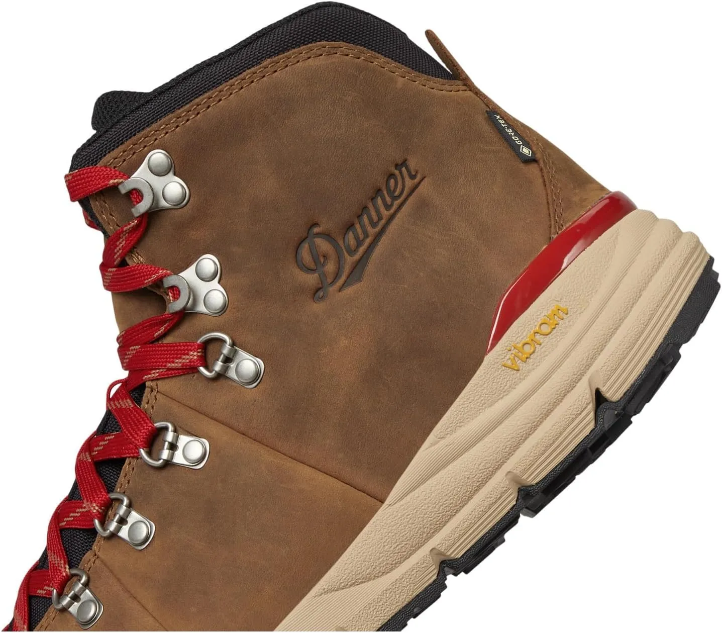 Danner Mountain 600 Leaf Gore-Tex Waterproof Hiking Boots for Men Made with Full-Grain Leather, with Breathable Gore-Tex Barrier and Traction Outsole