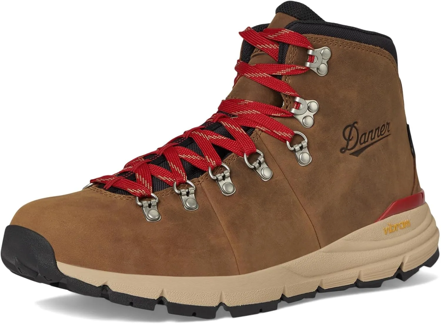 Danner Mountain 600 Leaf Gore-Tex Waterproof Hiking Boots for Men Made with Full-Grain Leather, with Breathable Gore-Tex Barrier and Traction Outsole