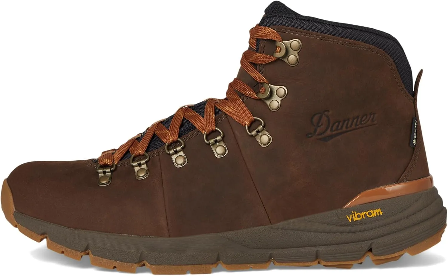 Danner Mountain 600 Leaf Gore-Tex Waterproof Hiking Boots for Men Made with Full-Grain Leather, with Breathable Gore-Tex Barrier and Traction Outsole