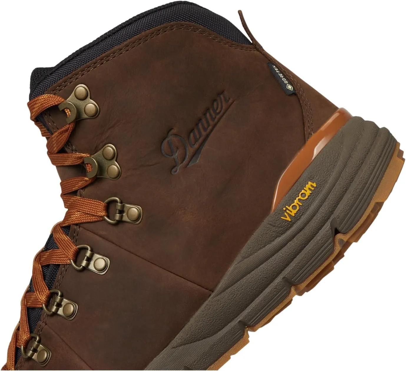 Danner Mountain 600 Leaf Gore-Tex Waterproof Hiking Boots for Men Made with Full-Grain Leather, with Breathable Gore-Tex Barrier and Traction Outsole
