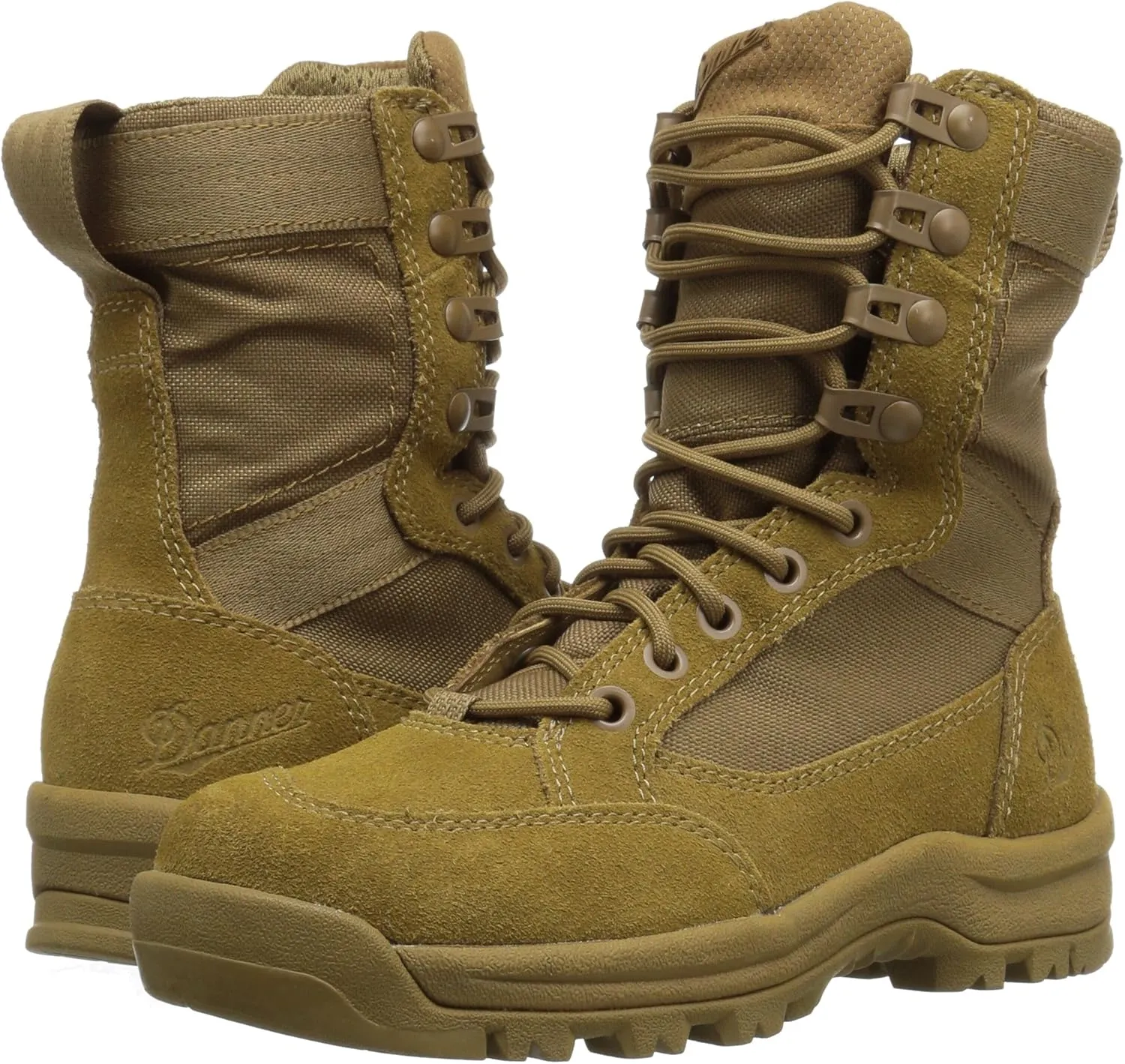 Danner Tanicus Military Boots for Men Made with Rough-Out Leather and 1000D Nylon, with Slip-Resistant Outsole and Comfort Footbed, AR 670-1 Certified