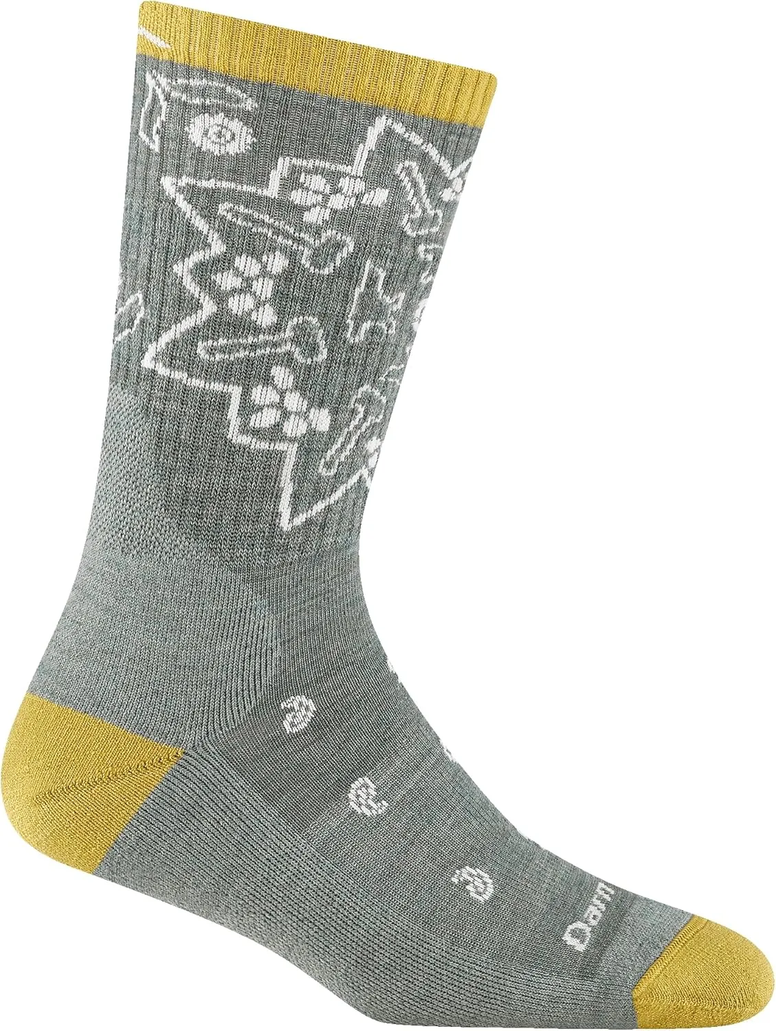 Darn Tough Vermont Forged Boot Midweight Merino Wool Cushion Hiking Socks for Women, Warm Work Socks