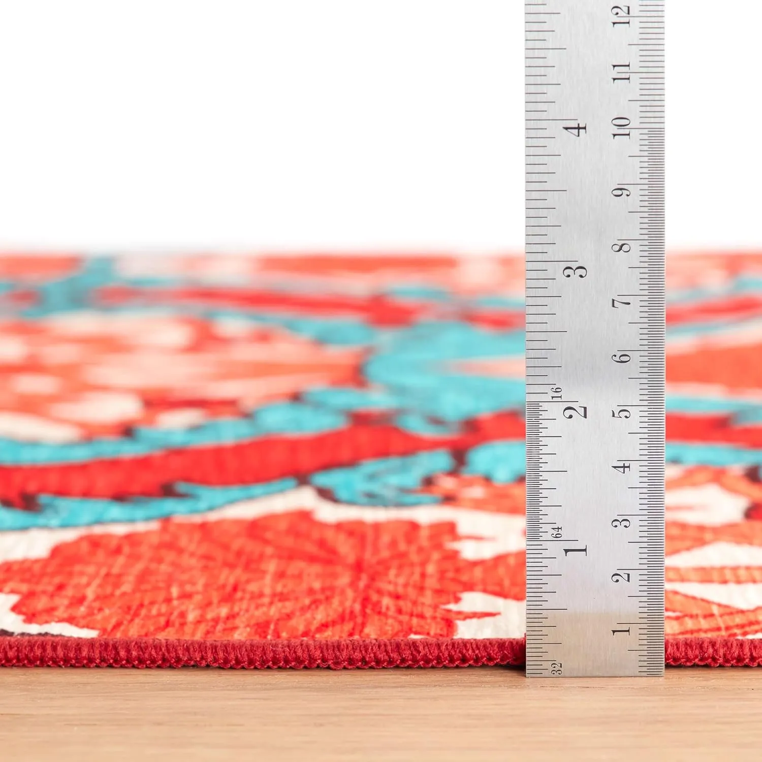 Dash & Albert x Frances Valentine Firenze Multi Machine Washable Rug, 5 X 8 Feet, Multi Geometric Pattern