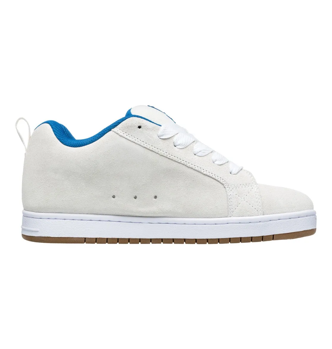 DC SHOES COURT GRAFFIK OFF WHITE GREY BLUE TRAINERS