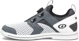 Dexter Mens Pro BOA White/Grey Wide Width Bowling Shoes 11.5
