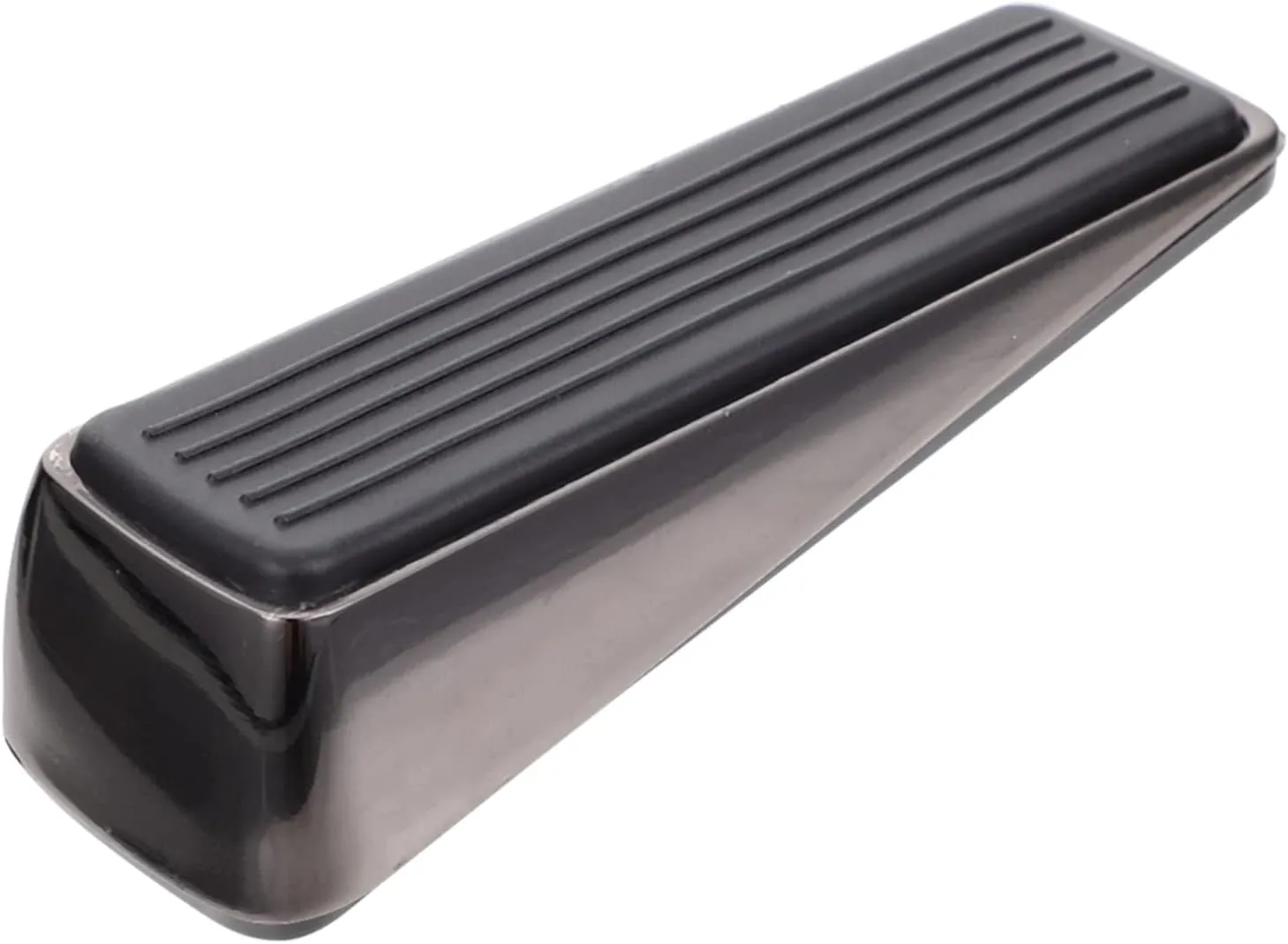 DOITOOL Door Stop Fixer Door Stop Wedge Safety Protector Stainless Steel Black