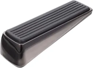 DOITOOL Door Stop Fixer Door Stop Wedge Safety Protector Stainless Steel Black