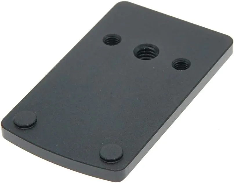 DPP Titanium Rear Sight Dovetail Mount/Mounting Plate/Adapter Compatible with Glock Holosun 507K,Shield RMS