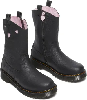 Dr. Martens Unisex-Child Bex Heart P-o Boot Youth (Big Kid) Fashion