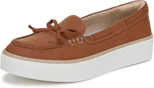 Dr. Scholl's Womens Madison Sea Boat Shoe Honey Brown 8.5 M