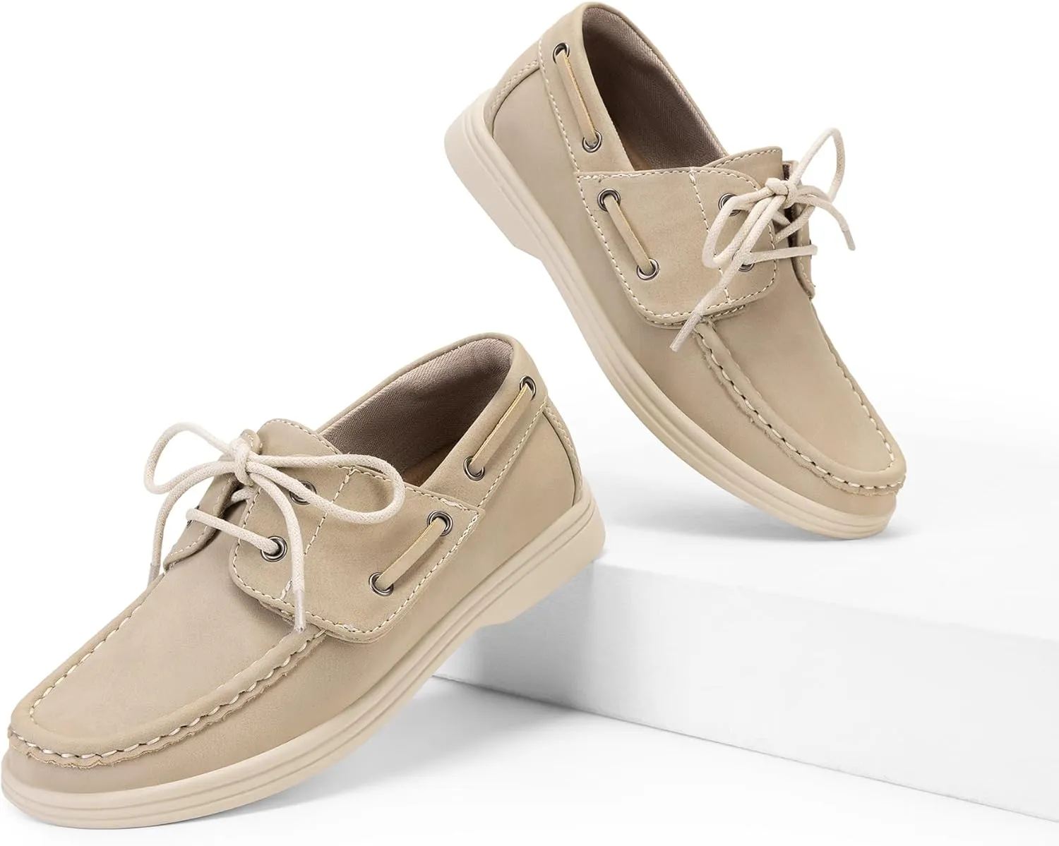 DREAM PAIRS Boys Dress Shoes Boat Shoes Slip on Loafers Casual School Shoes (Toddler/Little Kid/Big Kid)
