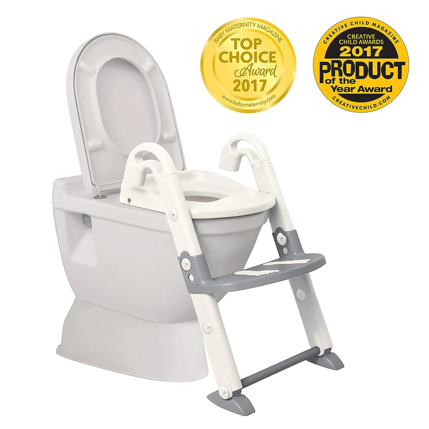 Dreambaby Toilet Trainer - White/Grey