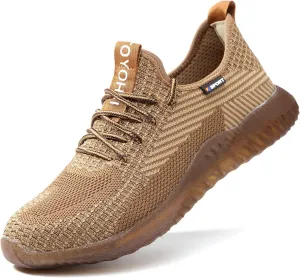 Drecage Steel Toe Safety Shoes for Women Men Work Shoes Industrial & Construction Sneakers Puncture Proof Lightweight Working Shoes