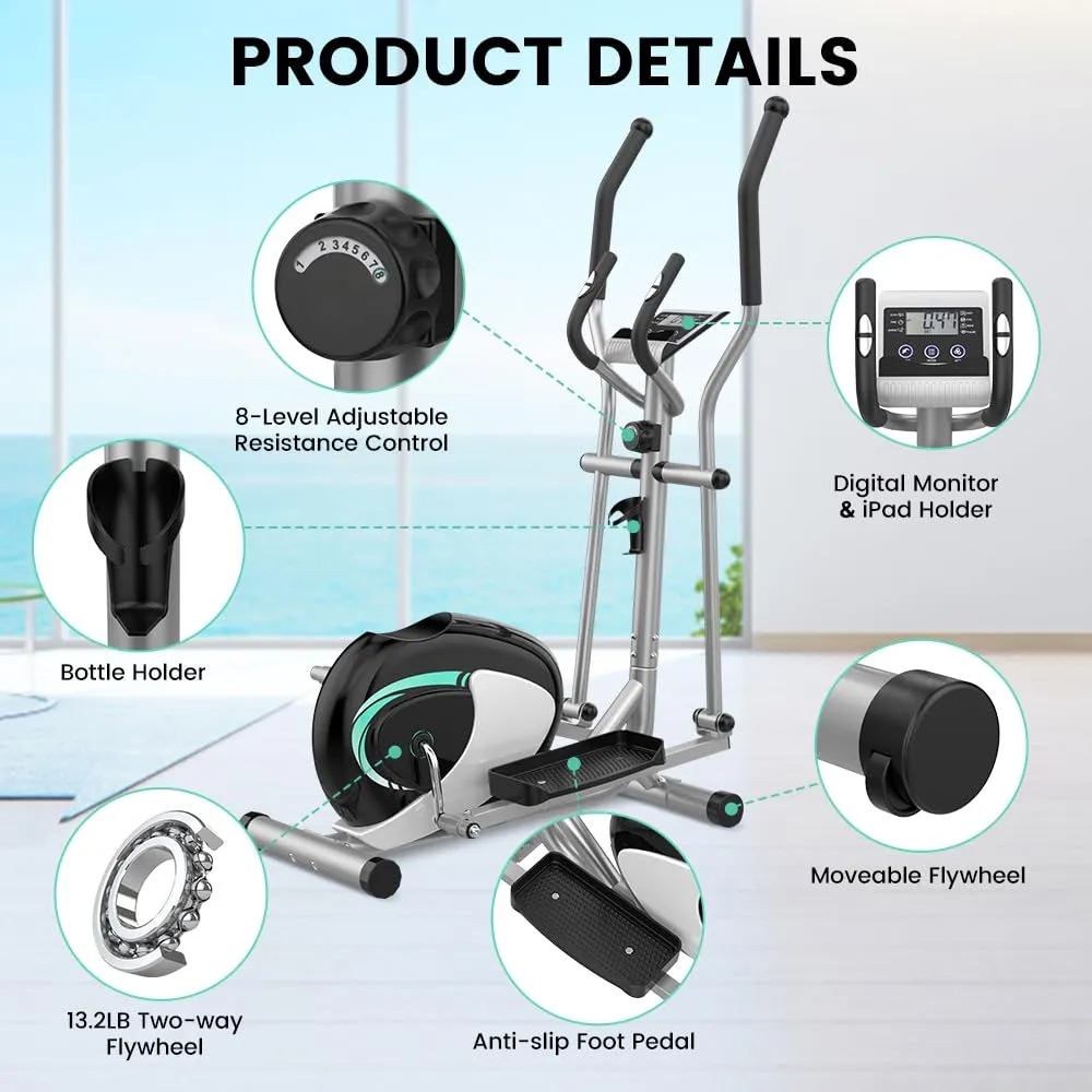 Dripex Elliptical Cross Trainer For Home